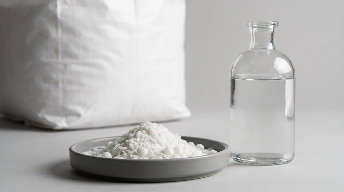 Caustic soda Flakes · pearls · 50 % lye